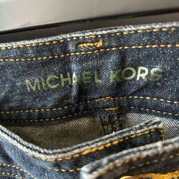 Michael Kors lower rise boy cut jeans size 10 NWT - Picture 5 of 6